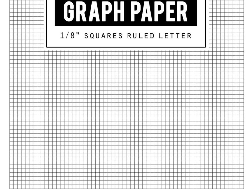 Graph Paper 1 8 Squares Ruled Black Lines Law Ruled Letter Writing Paper Notebook Letter sized Lined Paper Is College Ruled And Oriented Black Lines Is Law Ruled Size 8 5 X 11 Inch 100