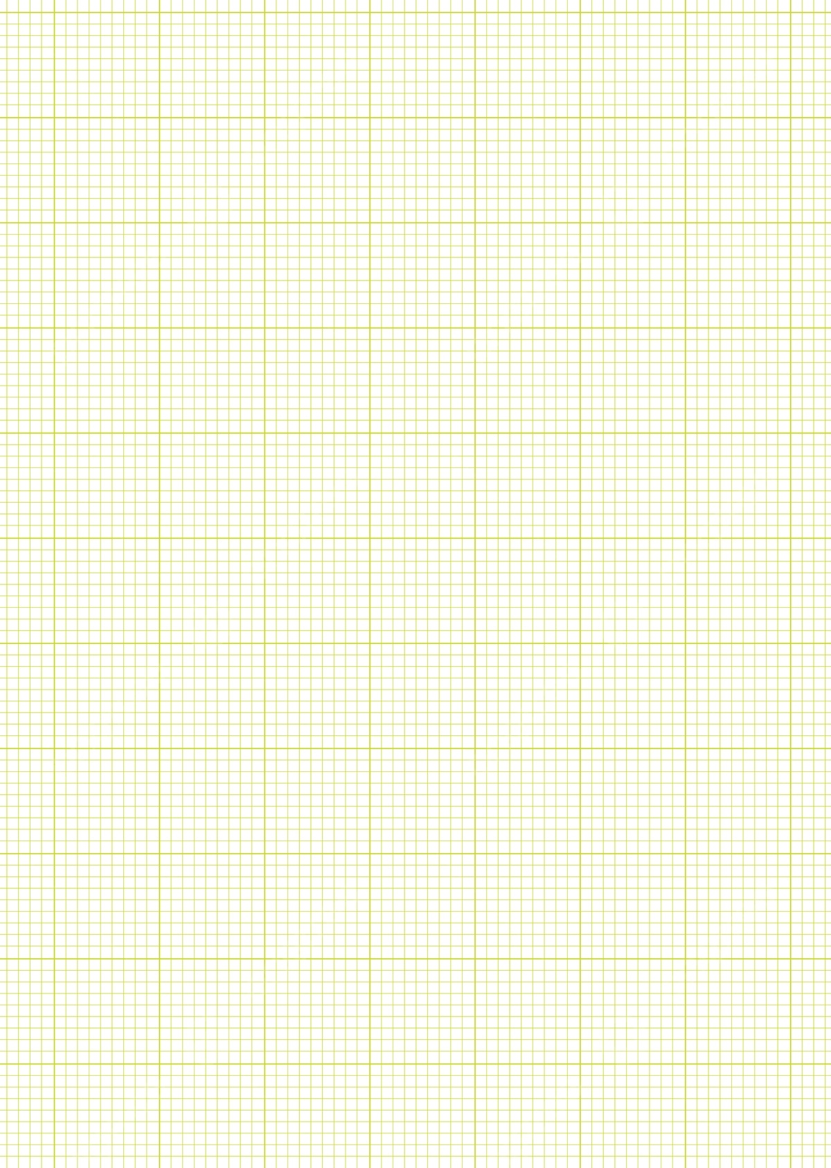 Graphing Paper Printable A4 Green