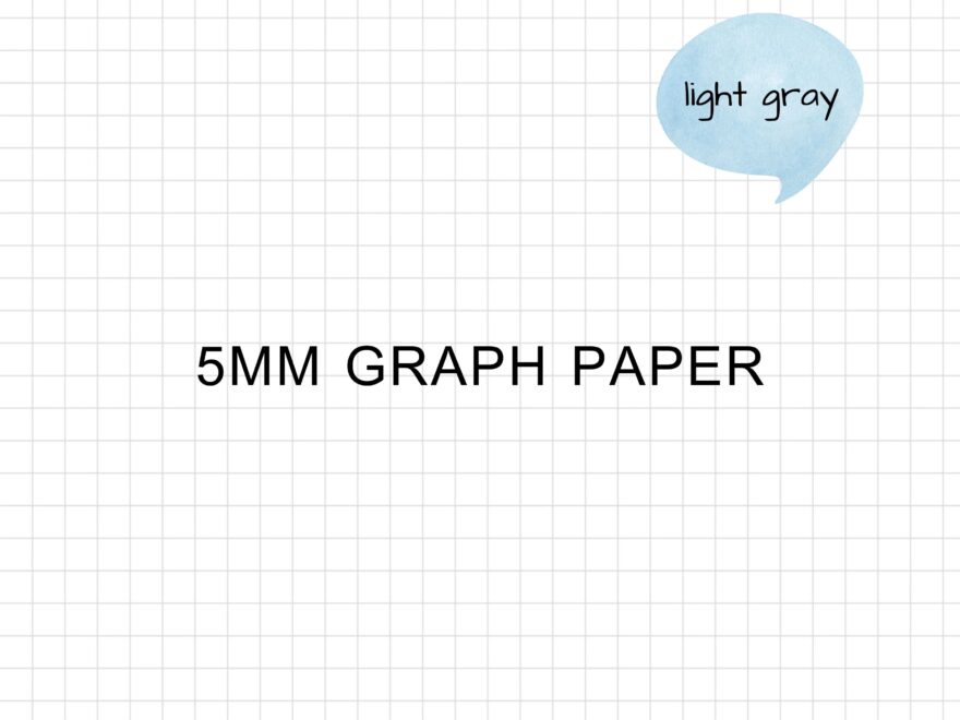 Graph Paper Bundle Printable Notebook Inserts Graph Grid Paper 5mm Instant Download PDF A4 And Letter Refill Pages Journal Etsy