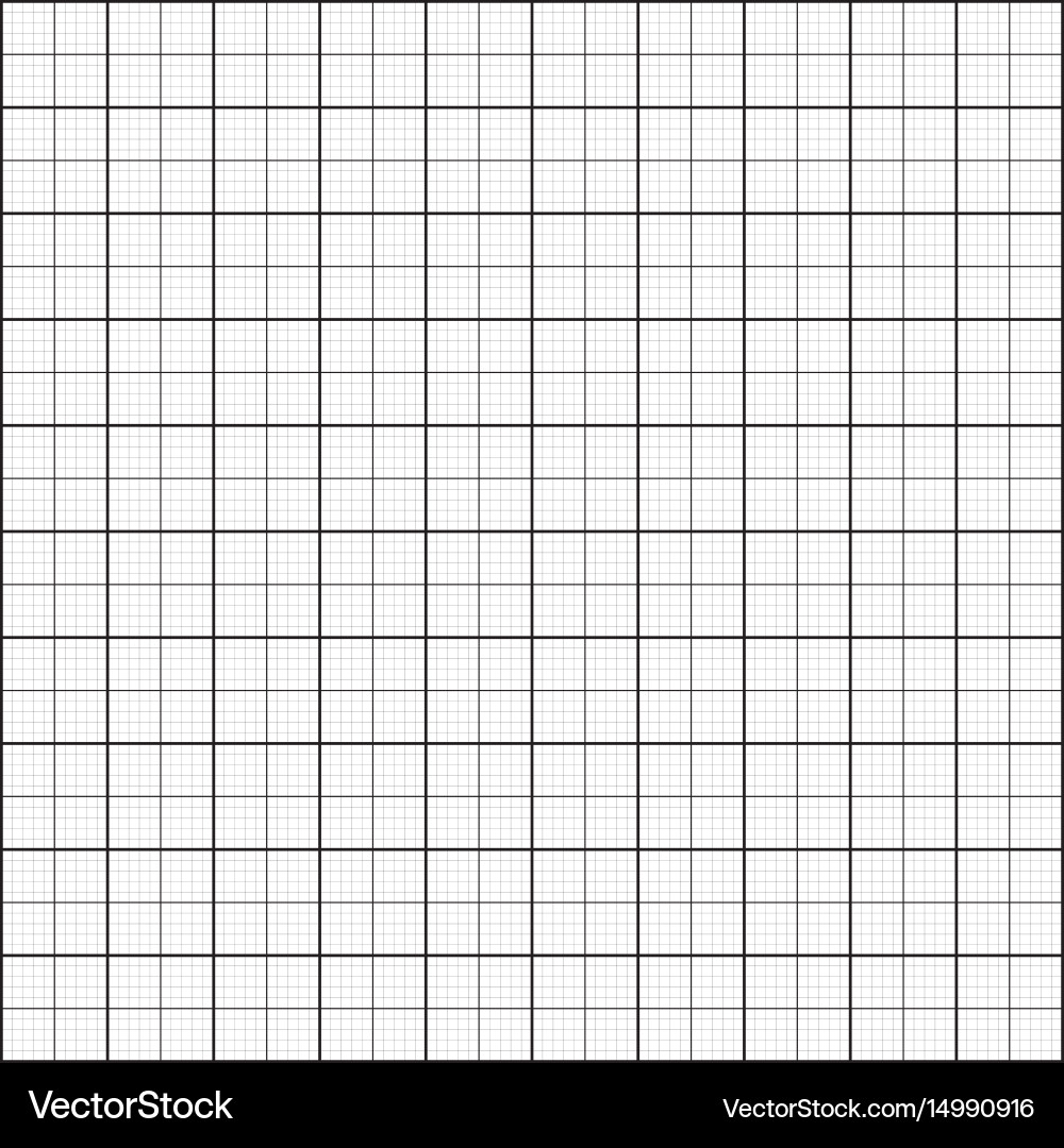 Graph Paper Coordinate Grid Royalty Free Vector Image