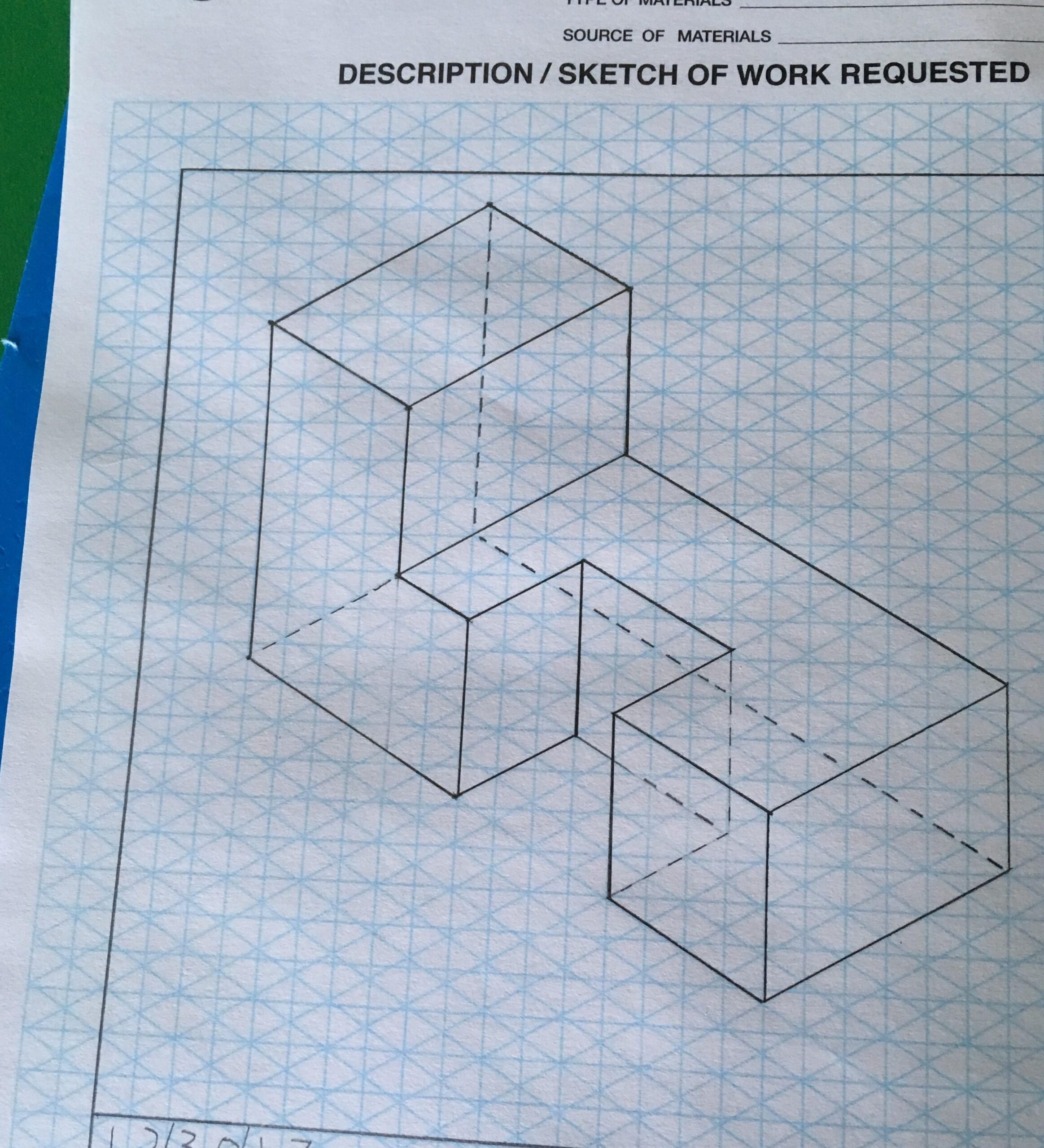 Graph Paper For Drawing drafting 3d Objects R mildlyinteresting Graph Paper For Drawing drafting 3d Objects R mildlyinteresting