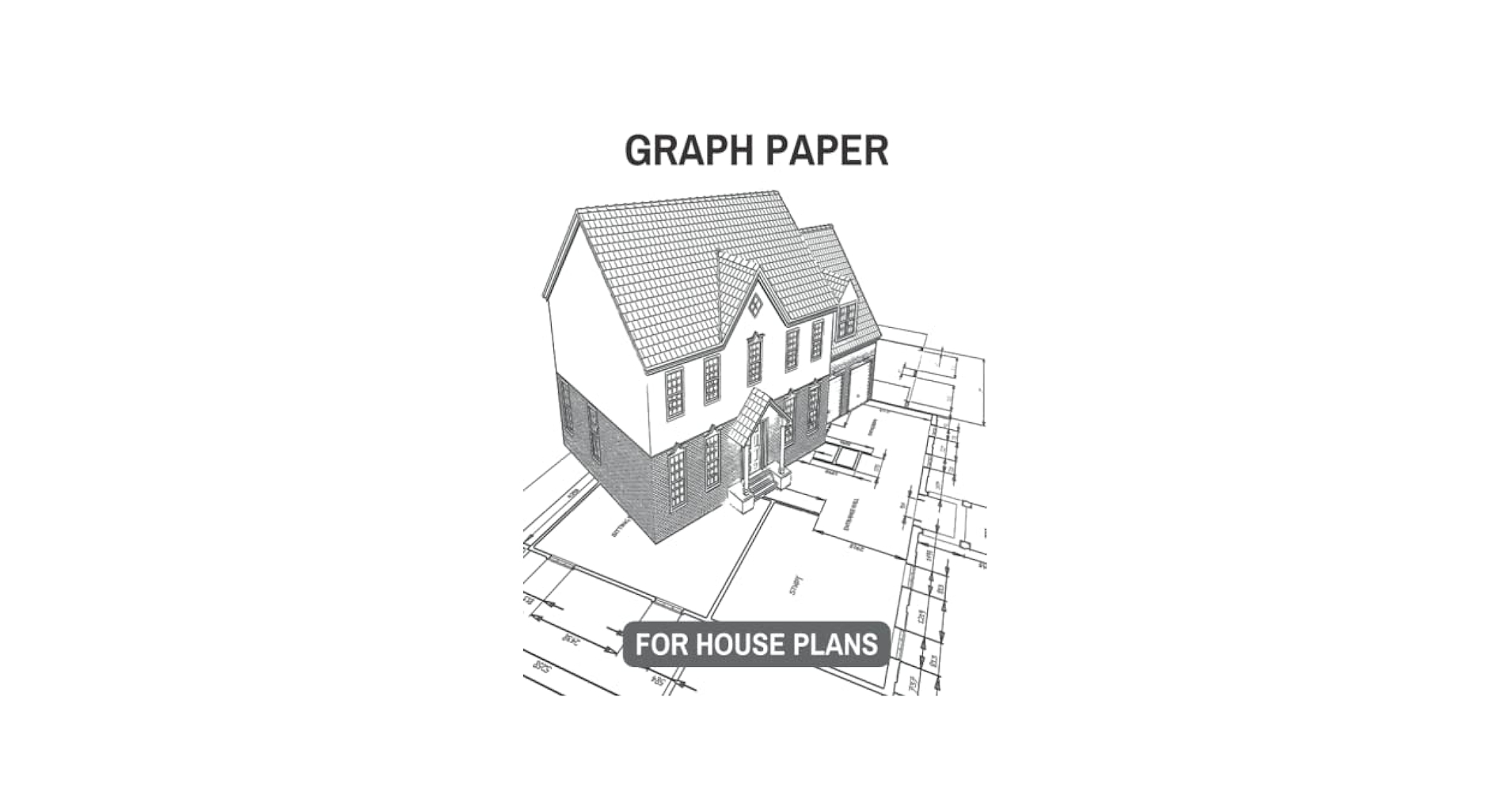 Graph Paper For House Plans Grid Graph Notebook For Drawing Engineers Designers Architects Sketch Paper Quad Ruled 4x4 Squares Per Inch Publisher Lisa Amazon Books