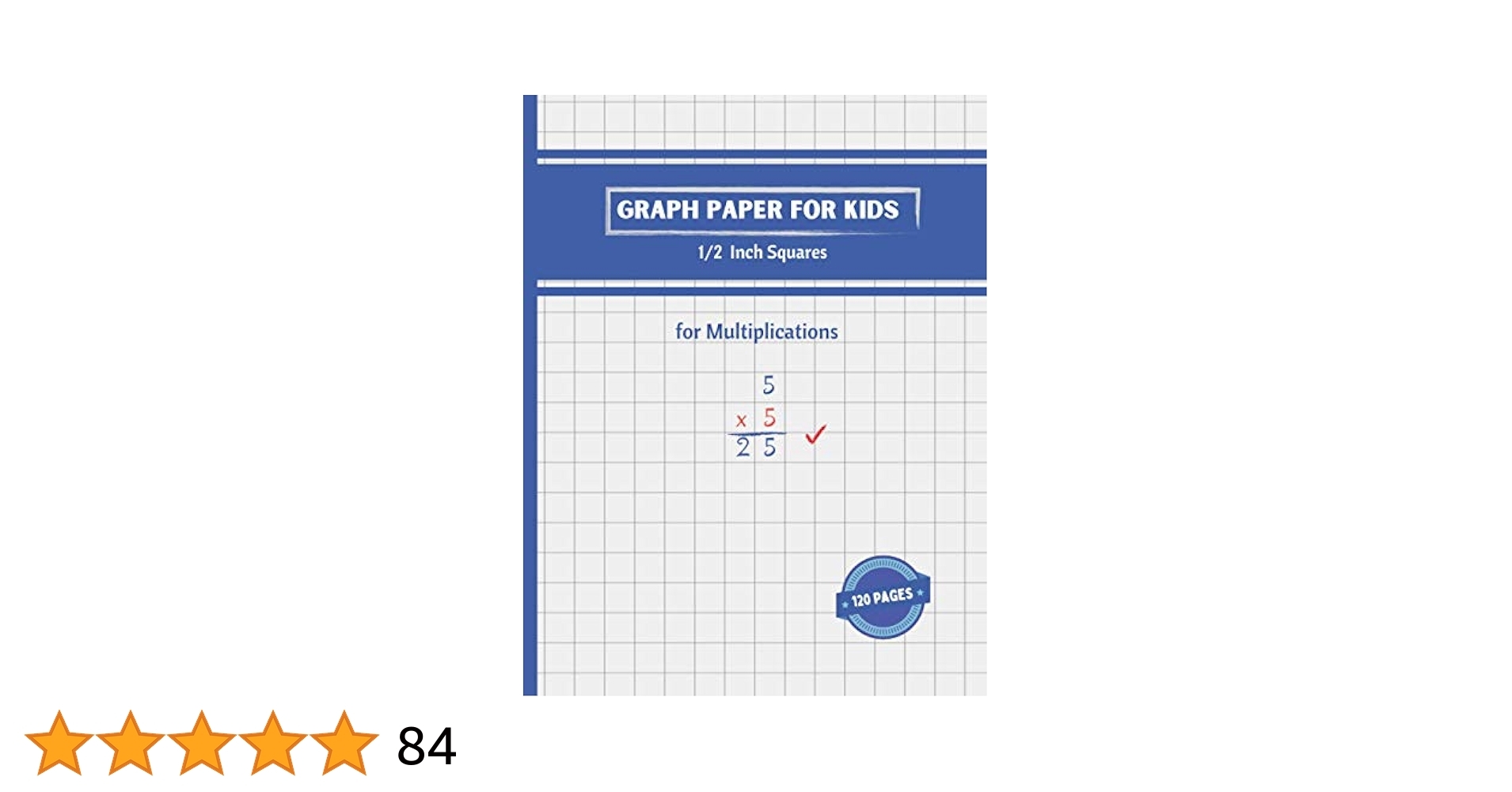 Graph Paper For Kids Graph Paper For Elementary Kids Large 1 2 Quad Ruled Notebook For Kids 120 Pages Math Composition Notebook 8 5x11 Inch Notes Fine 9798703211786 Amazon Books