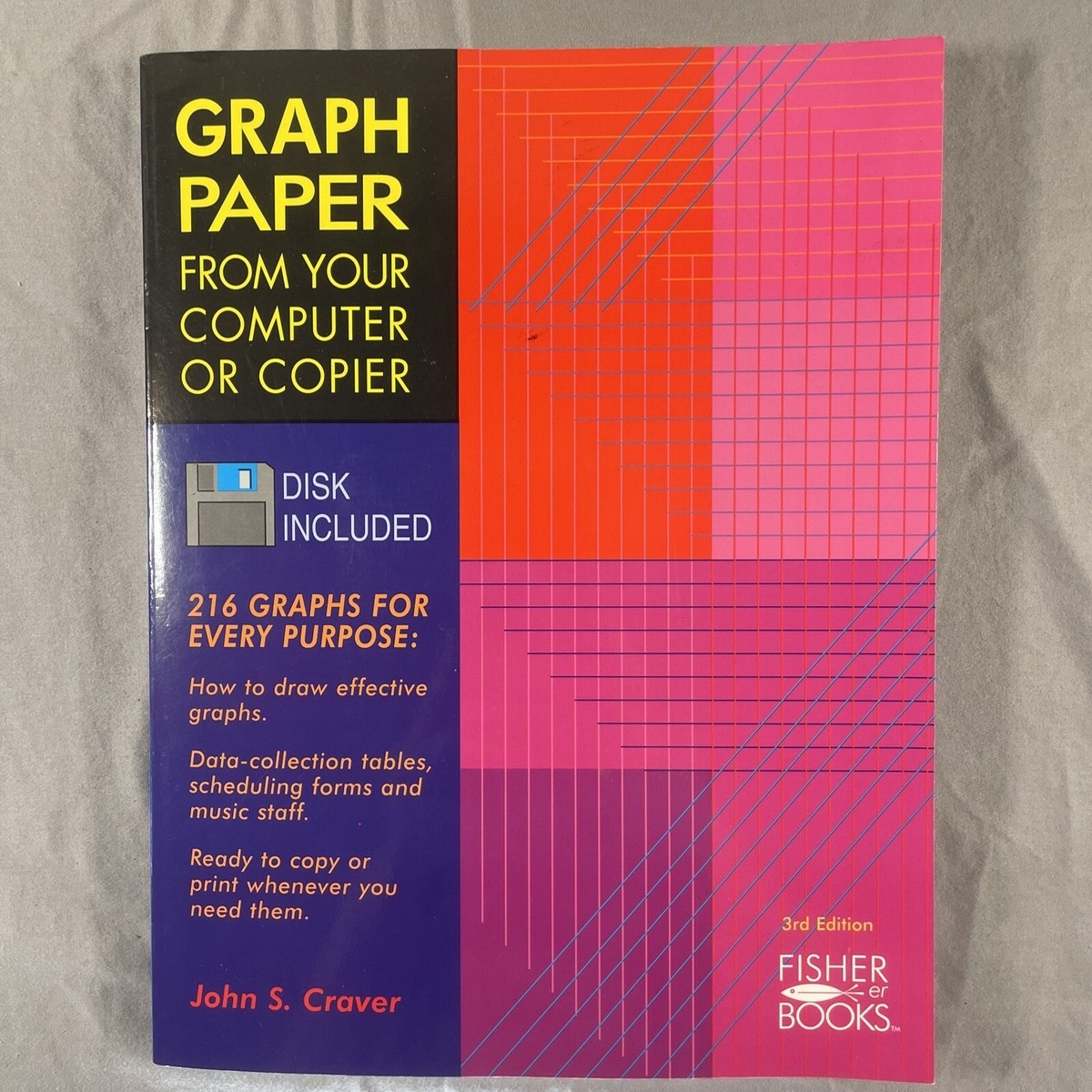 Graph Paper From Computer Or Copier Fisher Books Craver With Disk 9781555610760 EBay Graph Paper From Computer Or Copier Fisher Books Craver With Disk 9781555610760 EBay