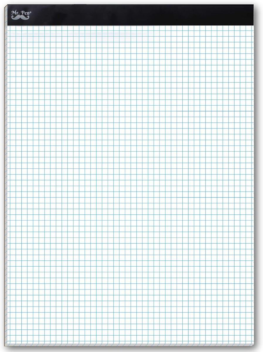 Graph Paper Grid Paper 4X4 4 Squares Per Inch 11 X8 5 55 Sheet EBay