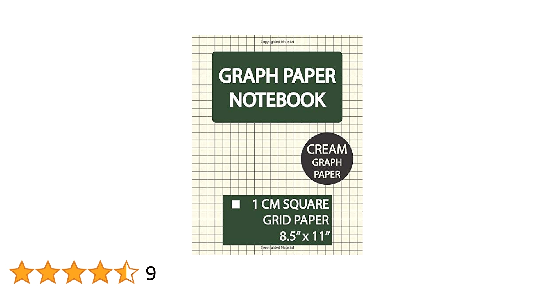Graph Paper Notebook 1 Cm Square Cream Graph Paper Squared Graphing Paper Blank Quad Ruled 1 Cm Grid Paper 1 Cm Graphing Paper 1 Cm Square Graph Paper Notebook And Squared