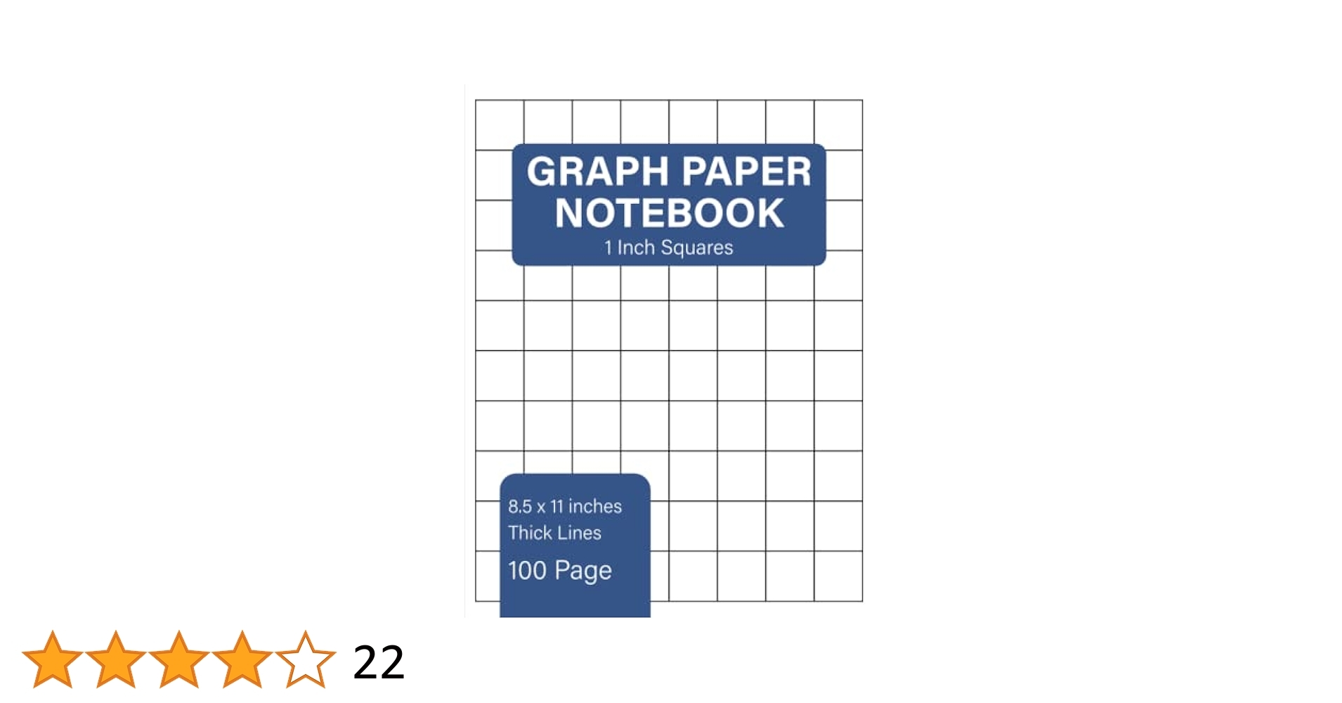 Graph Paper Notebook 1 Inch Squares 100 Pages Thick Solid Grid Large 8 5 X 11 Thick Squared Graphing Paper 1 Inch Square Graph Paper Grid Paper Notebook Smith Marrouane 9798810602446 Amazon Books