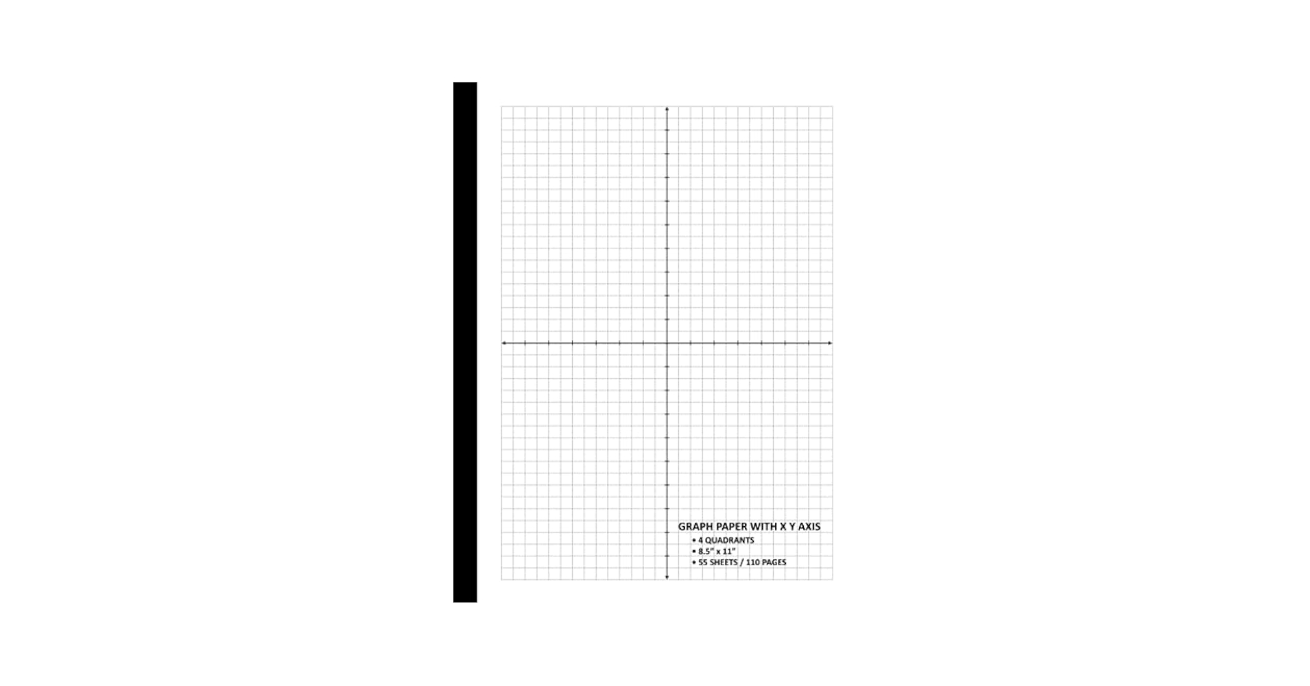 Numbered Coordinate Graph Paper