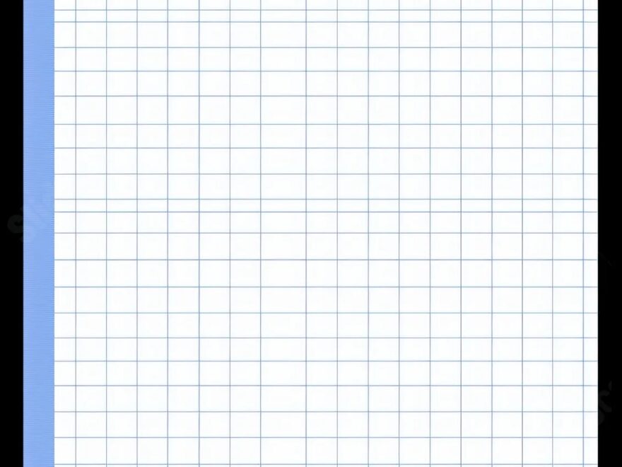 Graph Paper Page Border And Printable Background In Word Slidesdocs