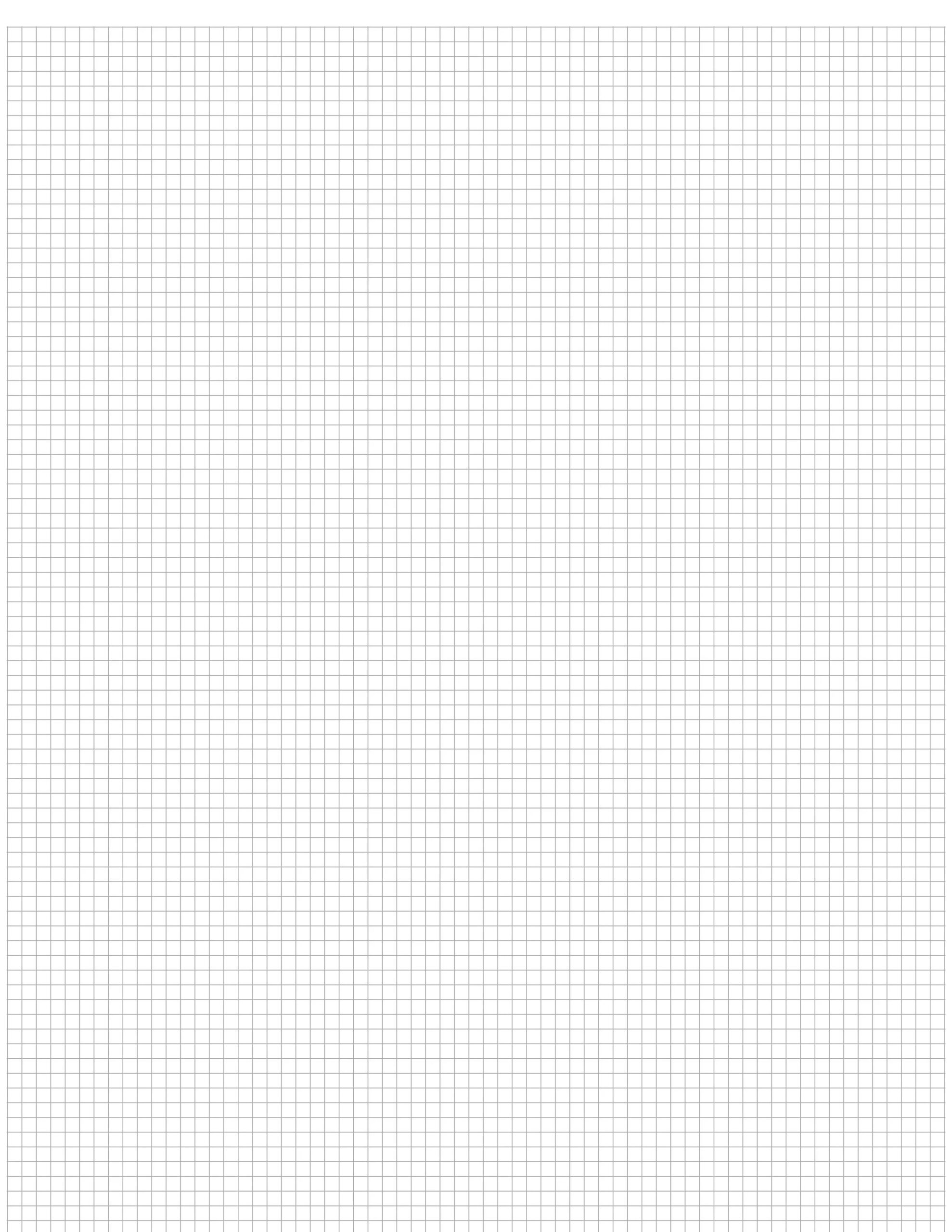 Graph Paper PDF Printable Etsy Canada