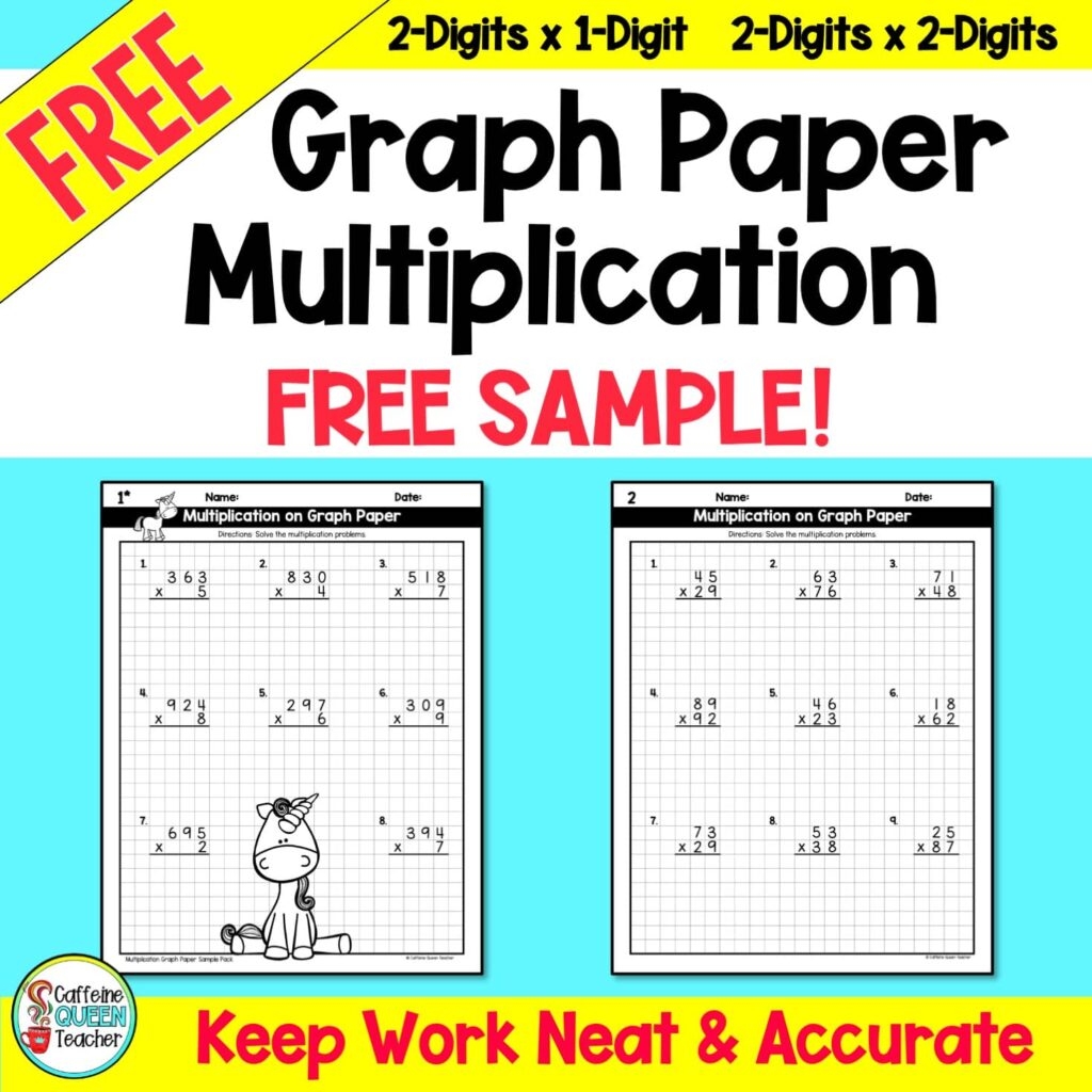 Graph Paper Printable Math Graph Paper Worksheets Library