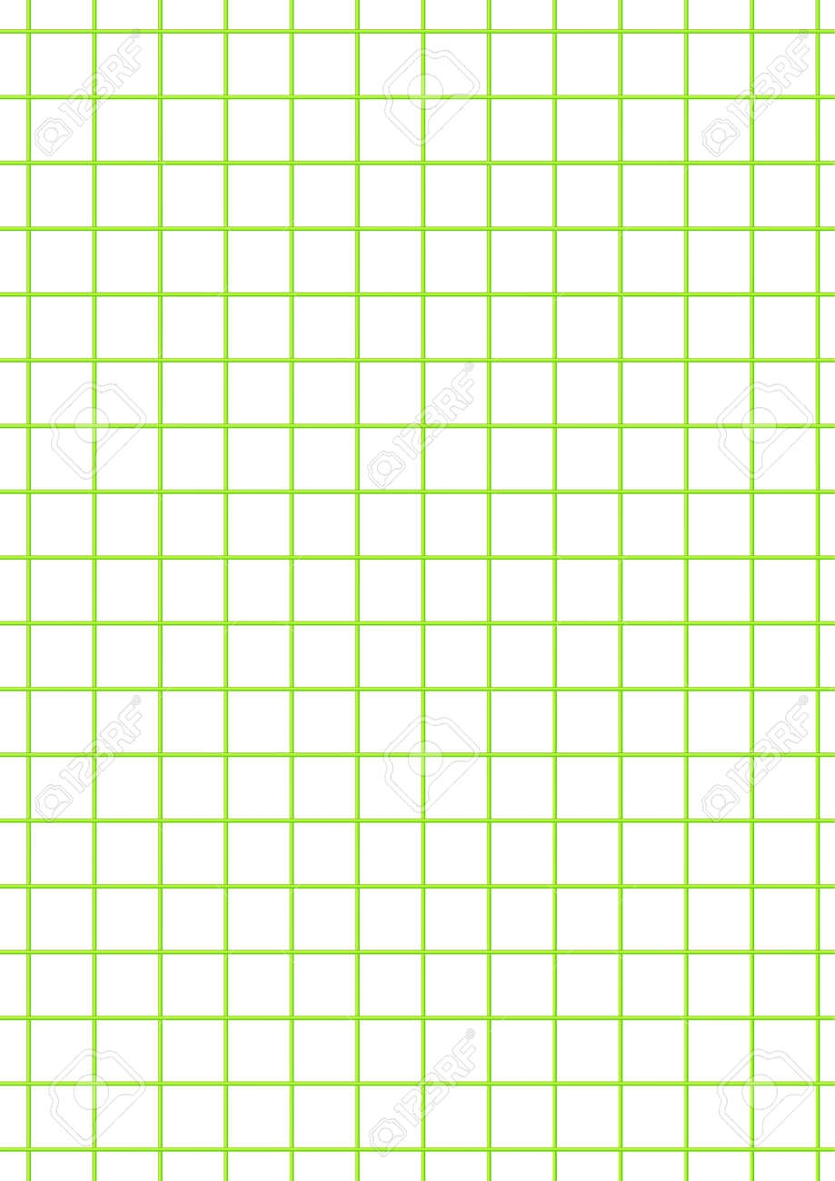 Image Of Graph Paper -I Green Colour