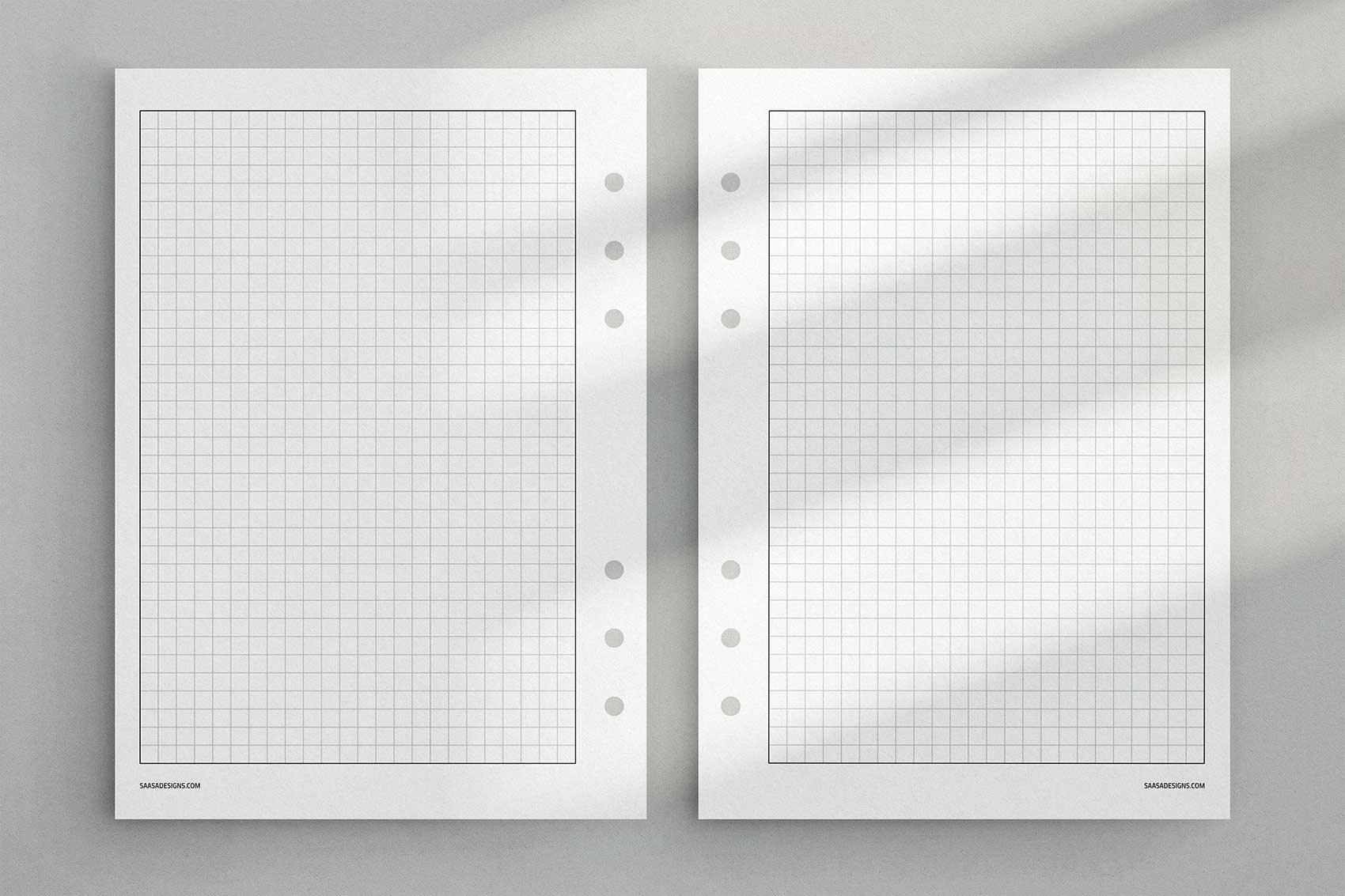 Printable Free Graph Paper Full Page