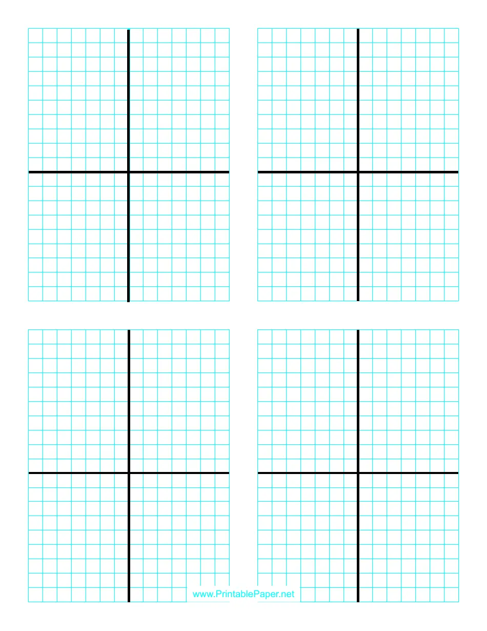 Graph Paper Template With Axis Download Printable PDF Templateroller