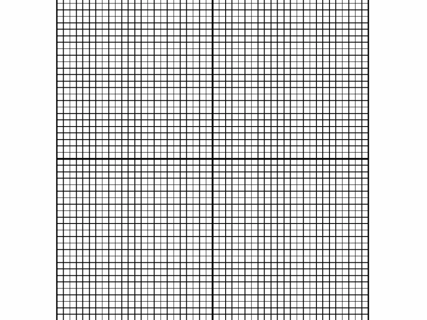 Graph Paper With Centered X Y Axis 8 Lines Inch Download Printable PDF Templateroller