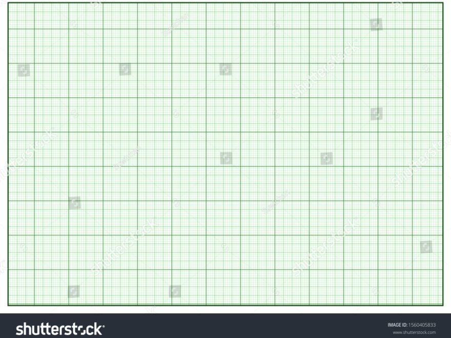 Green Graph Size A3 Table 4 Stock Illustration 1560405833 Shutterstock