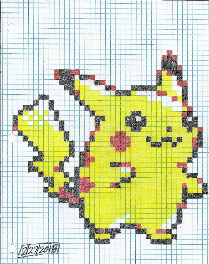 Grid Paper Anomaly Tattoo Shop