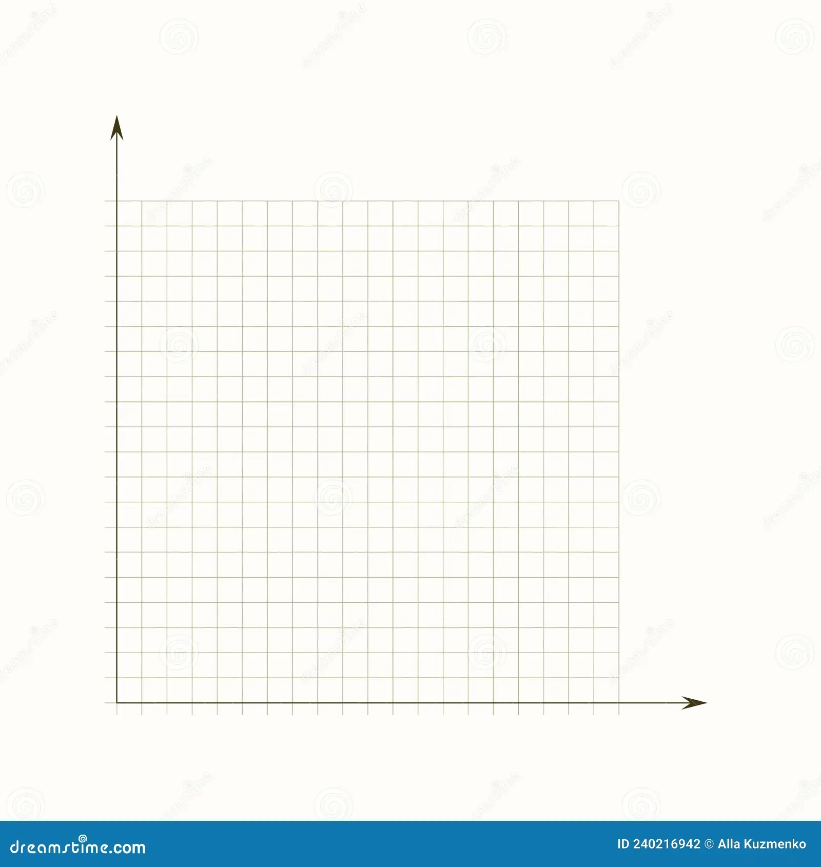 Grid Paper Mathematical Graph Cartesian Coordinate System With X axis Y Axis Stock Vector Illustration Of List Chart 240216942