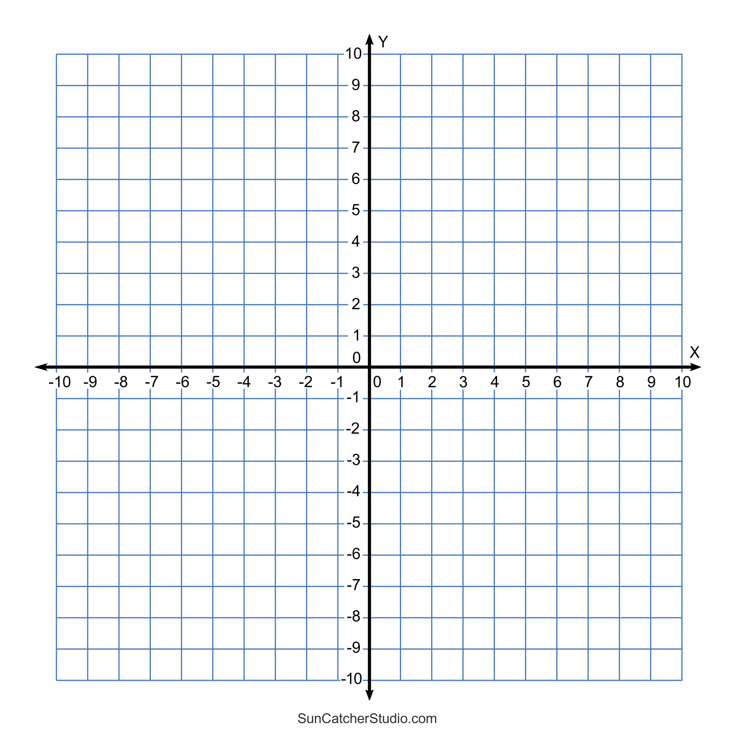 Iron On Graph Paper With Coordinates
