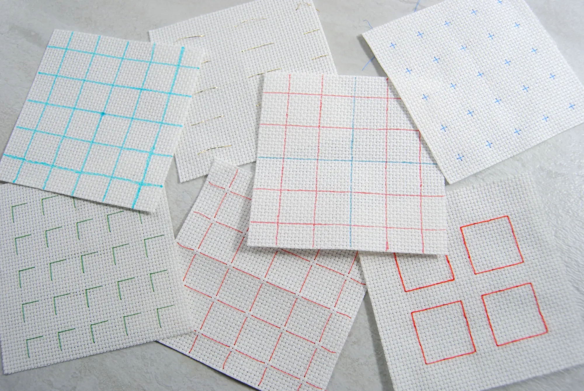 Gridding For Cross Stitch Techniques To Help With Counting Stitches 