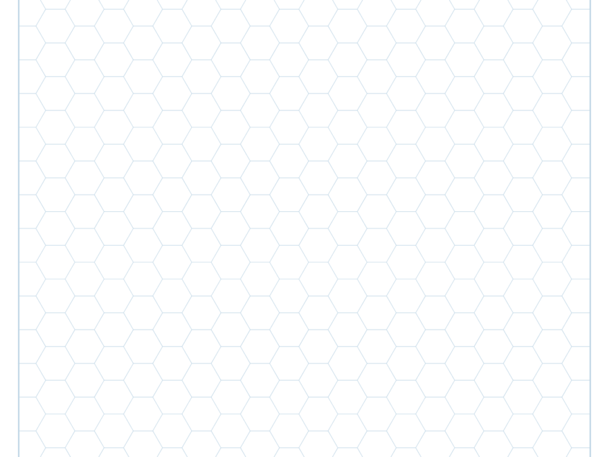 Hexagonal Graph Paper Free Hex Paper Printable