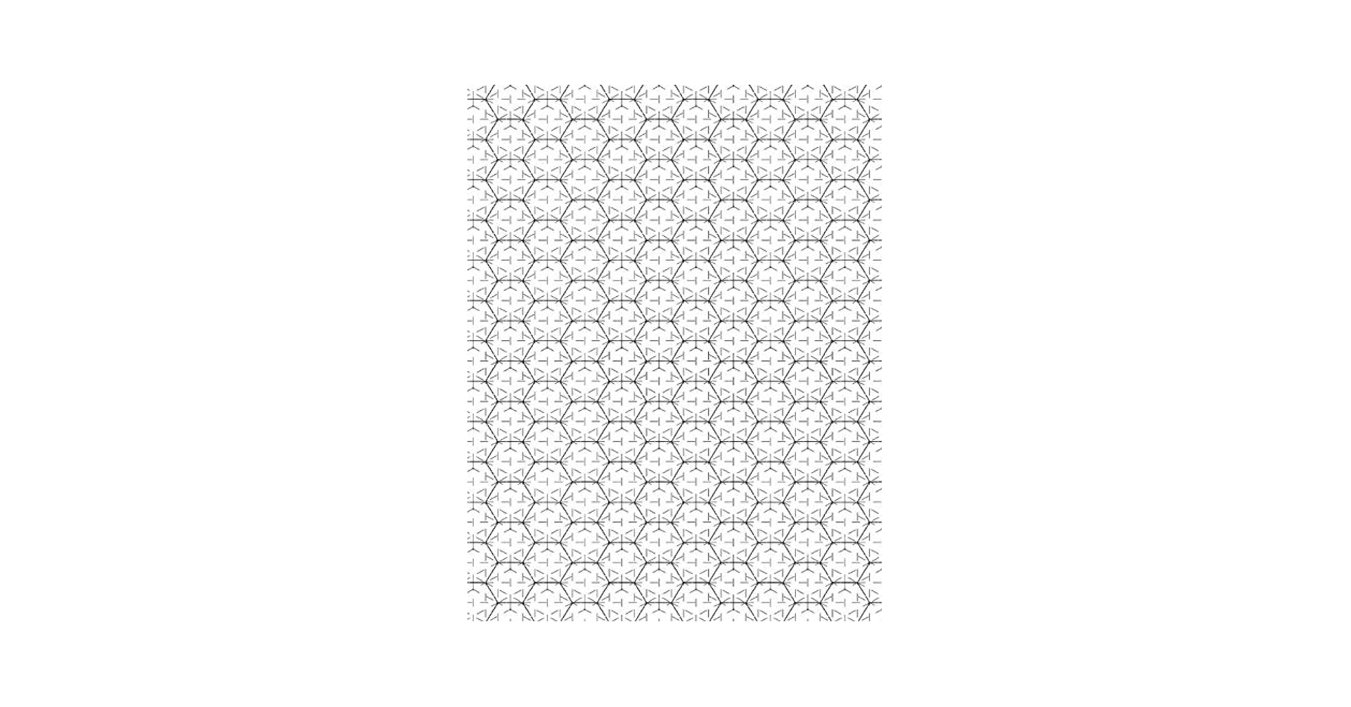 Hexagon Graph Paper Bold Lines