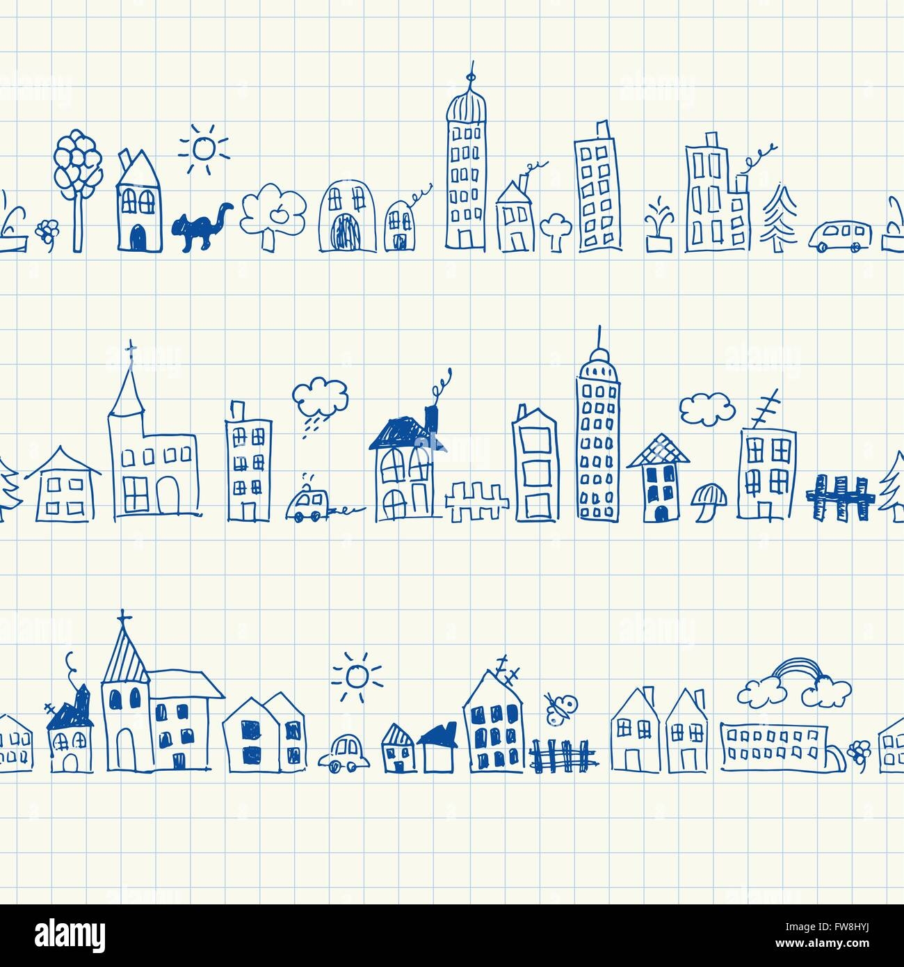 Doodles On Graph Paper