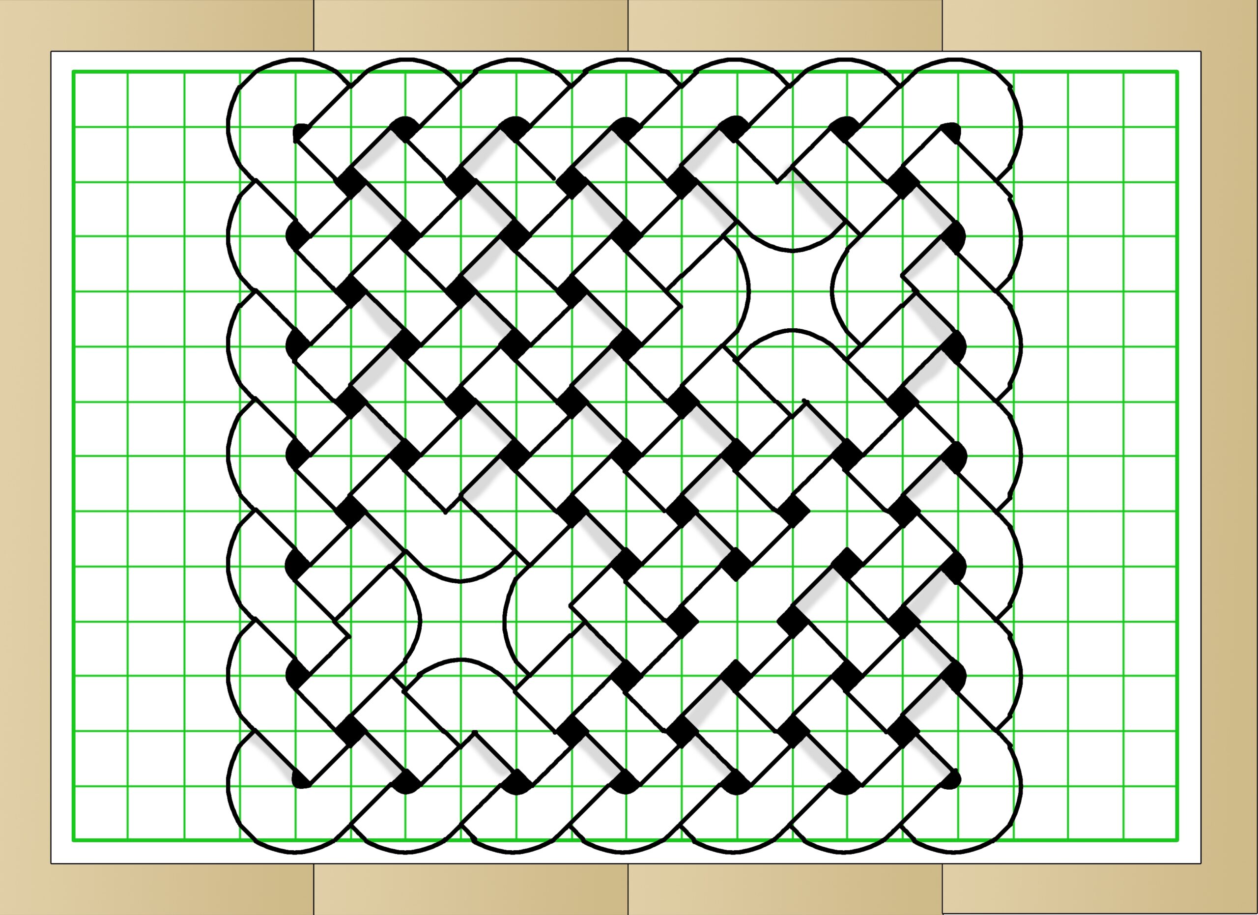 How To Draw A Celtic Knot On Squared Paper with Pictures 