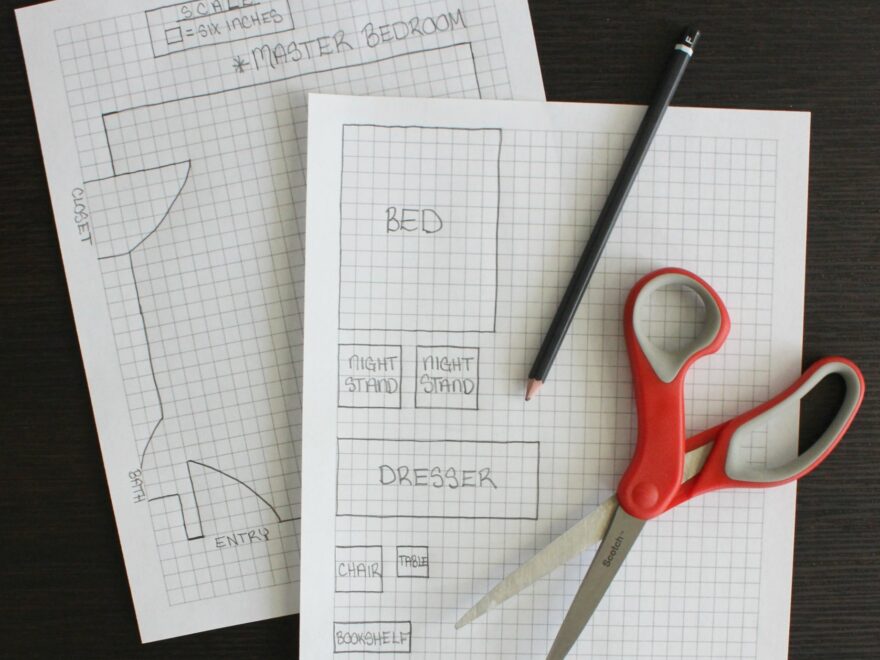 How To Draw A Simple Room Layout Organized ish