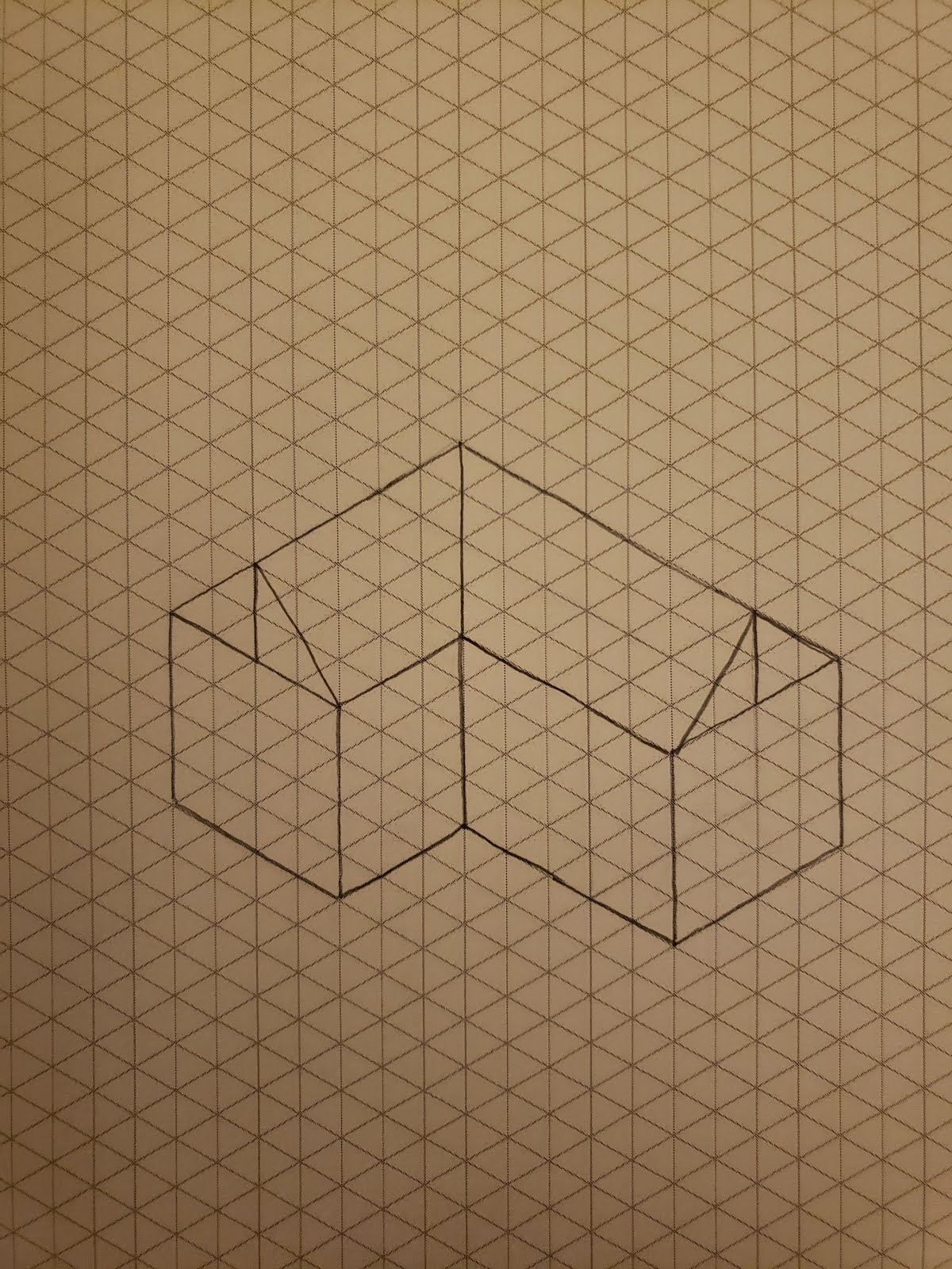 Isometric Art On Graph Paper Isometric Art On Graph Paper