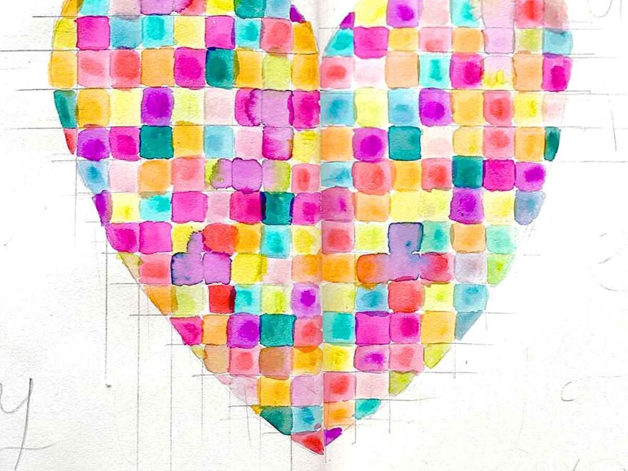 How To Draw Pixel Art On Paper With Markers Smiling Colors