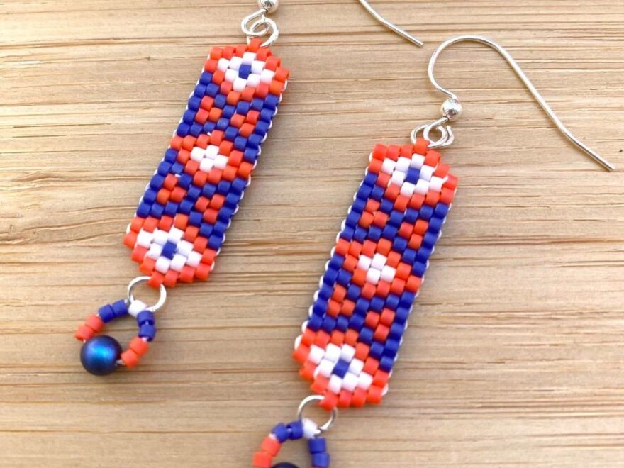 How To Make A Peyote Bead Weaving Pattern Using Pattern Grid Paper Beadaholique