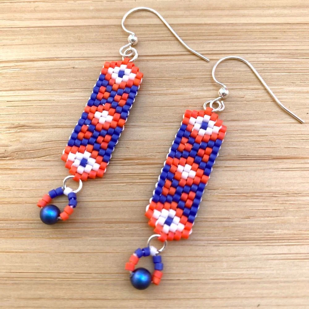 How To Make A Peyote Bead Weaving Pattern Using Pattern Grid Paper Beadaholique