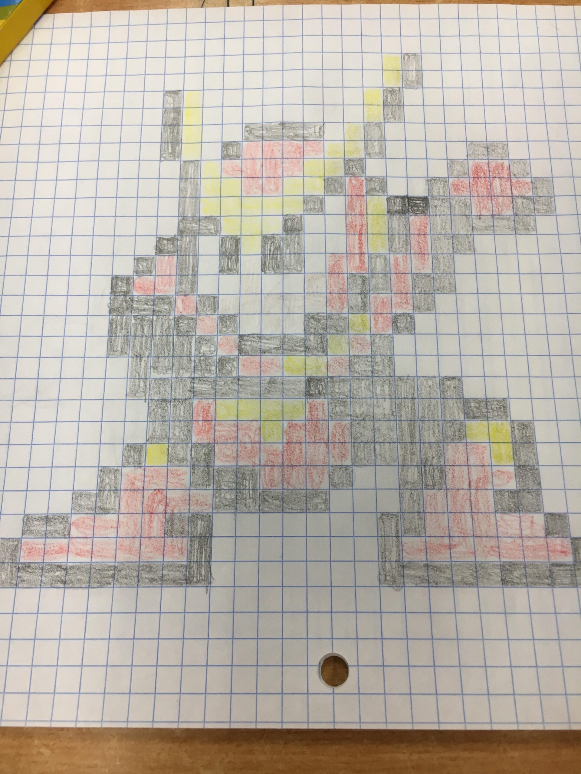 I Drew This When I Got Bored With Graph Paper R Megaman