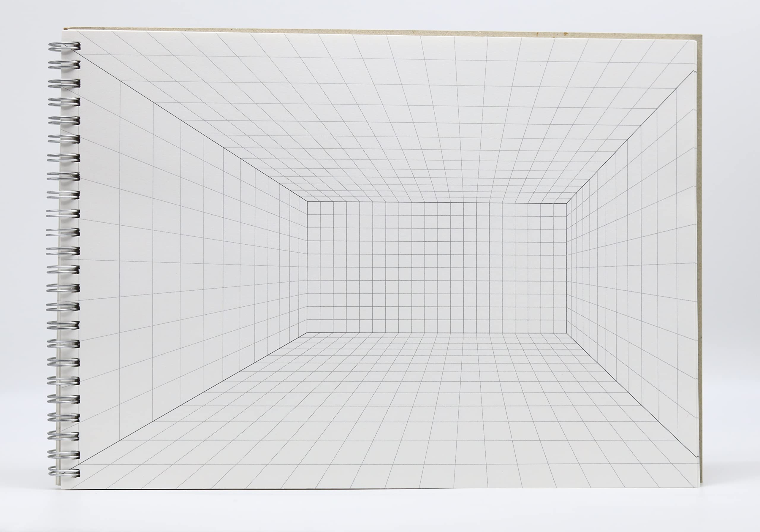 INNAXA A4 1 Point Perspective Drawing Spiral Bound Gridded Graph Paper For Interior Room Design Industrial Architectural And 3D Design Worksheets Library INNAXA A4 1 Point Perspective Drawing Spiral Bound Gridded Graph Paper For Interior Room Design Industrial Architectural And 3D Design Worksheets Library