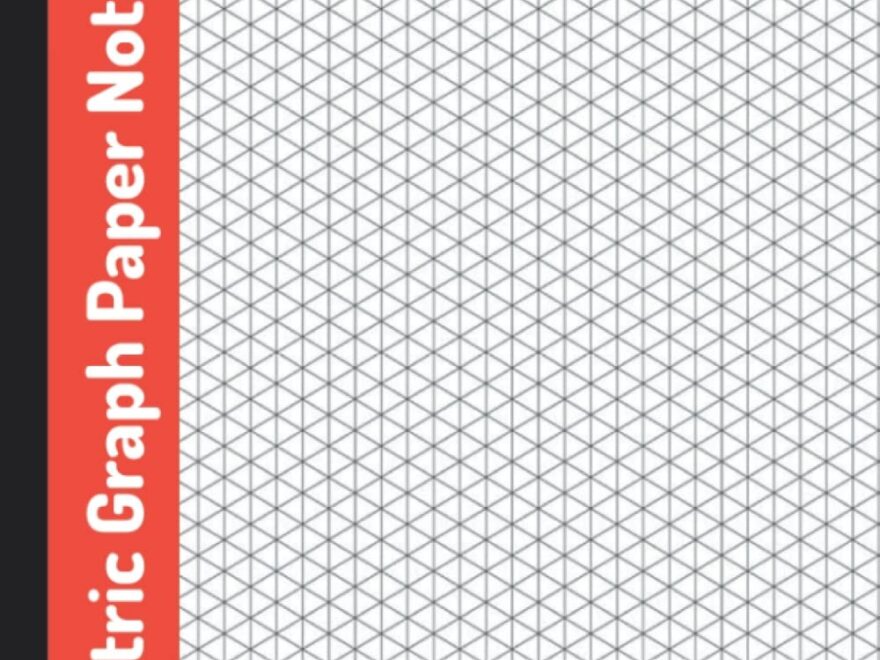 Isometric Graph Paper Notebook 110 Pages 3D Drawing Paper Isometric Grid Large 8 5 X 11 In Galaxy Composition Amazon Books