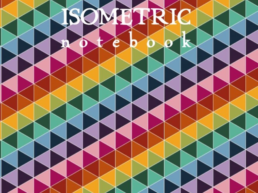 Isometric Graph Paper Notebook Rainbow Softcover Geometric Drawing Book By Schoolnest Van Sipe Megan 9798532389144 Amazon Books