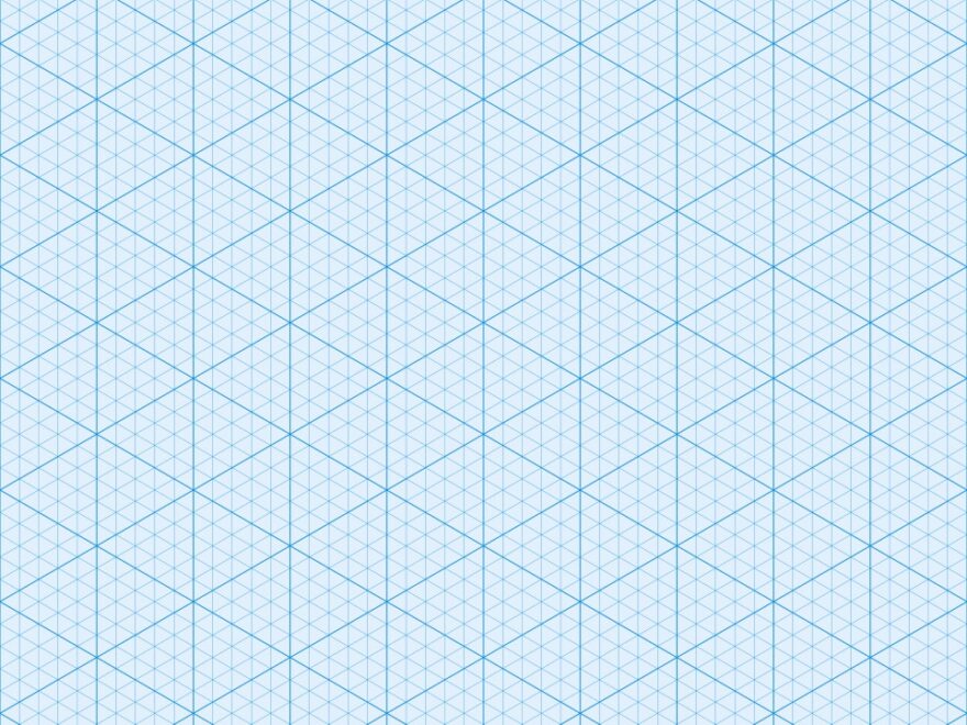 Isometric Graph Paper Vector Images over 3 100