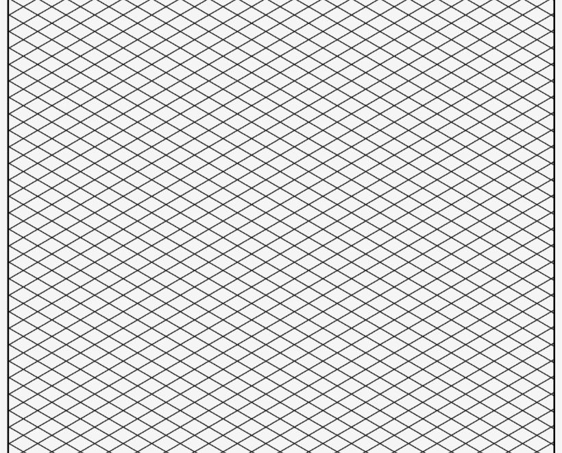 Isometric Paper Isometric Grid Grid Paper Printable Graph Paper Transparent PNG 1350x1725 Free Download On NicePNG