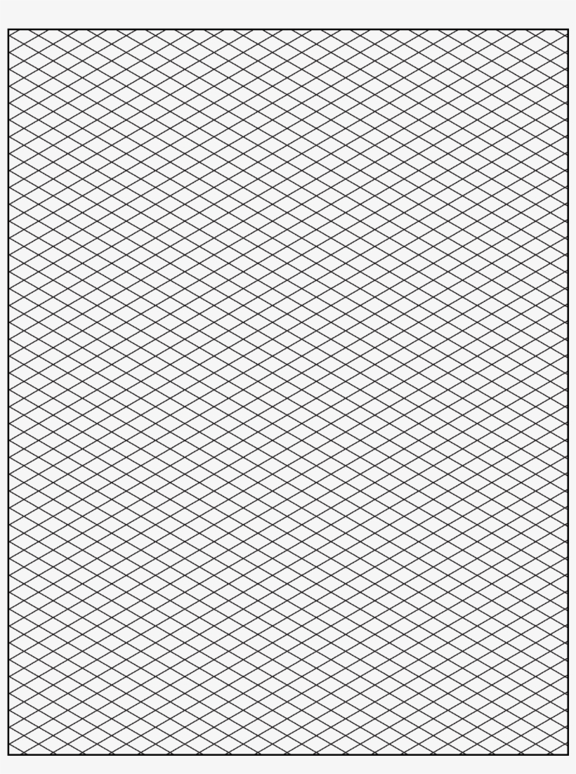 Isometric Paper Isometric Grid Grid Paper Printable Graph Paper Transparent PNG 1350x1725 Free Download On NicePNG
