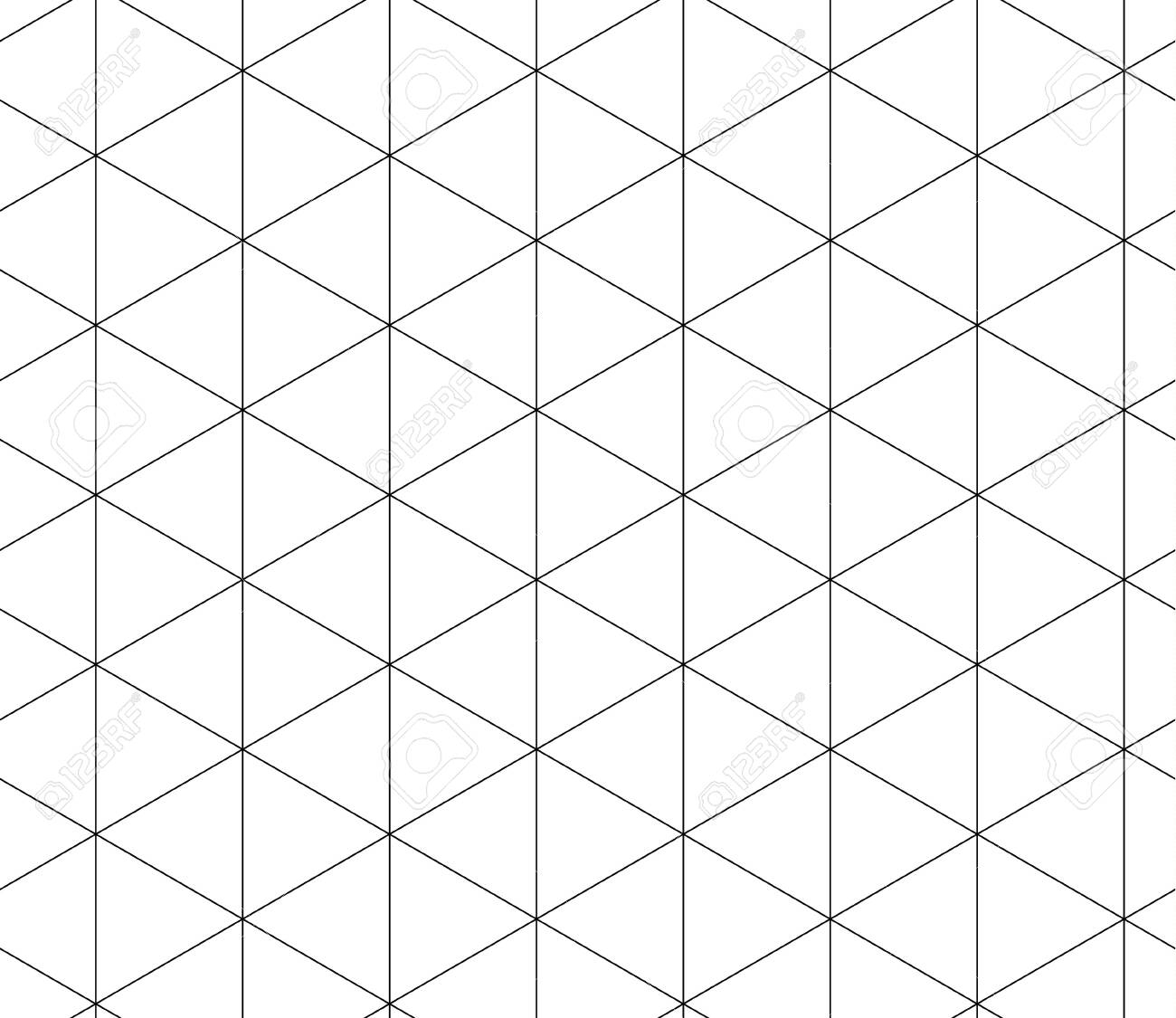 Hex Graph Paper Vector Image