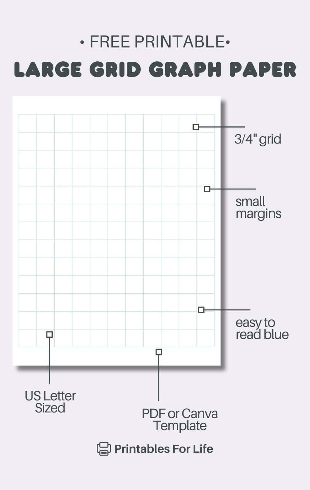 Free Printable Half Inch Graph Paper