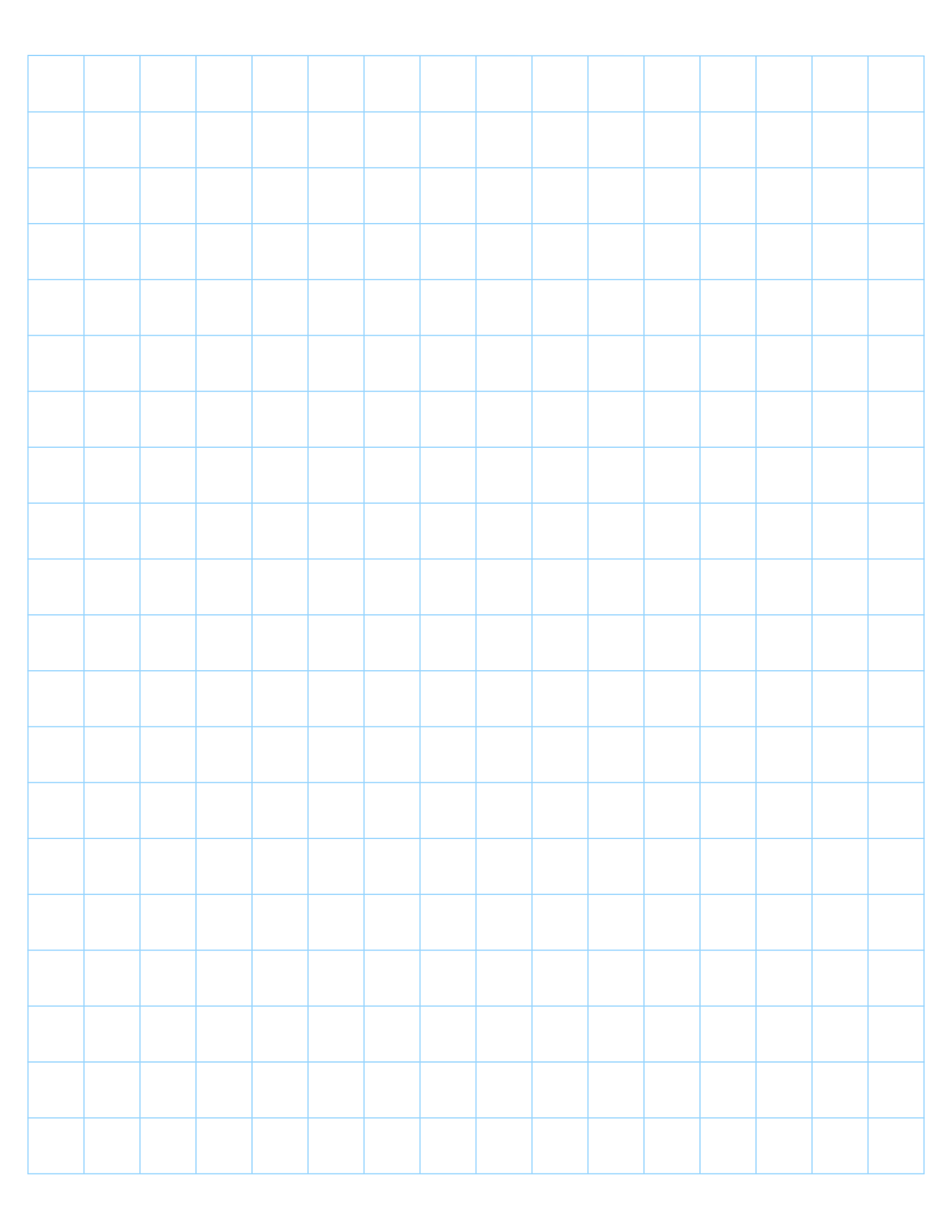 Large Grid Graph Paper Free Printable