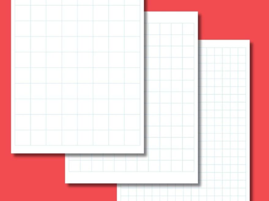 Large Grid Graph Paper Free Printable