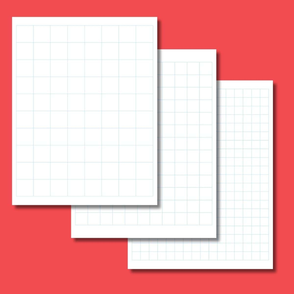 Large Grid Graph Paper Free Printable