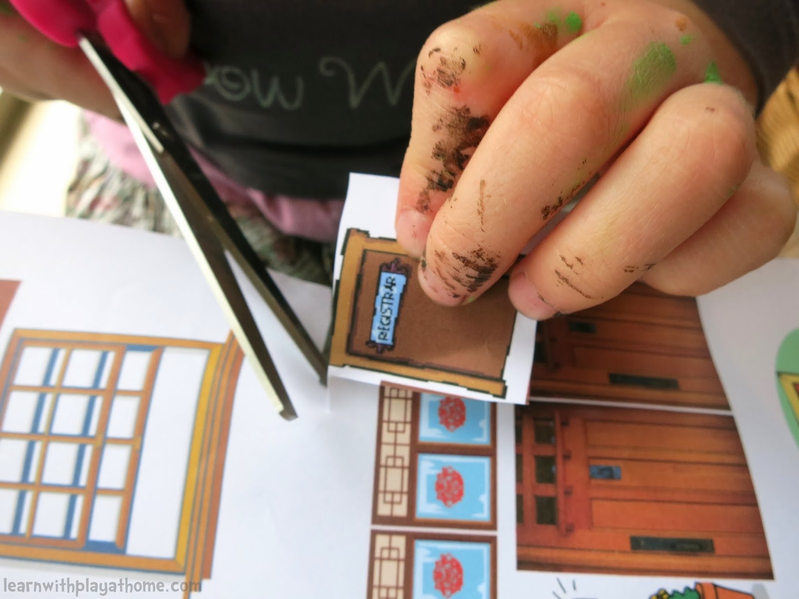 Learn With Play At Home Create A Box City Cutting Practice And Creativity For Kids With Free Printable Doors And Windows Learn With Play At Home Create A Box City Cutting Practice And Creativity For Kids With Free Printable Doors And Windows