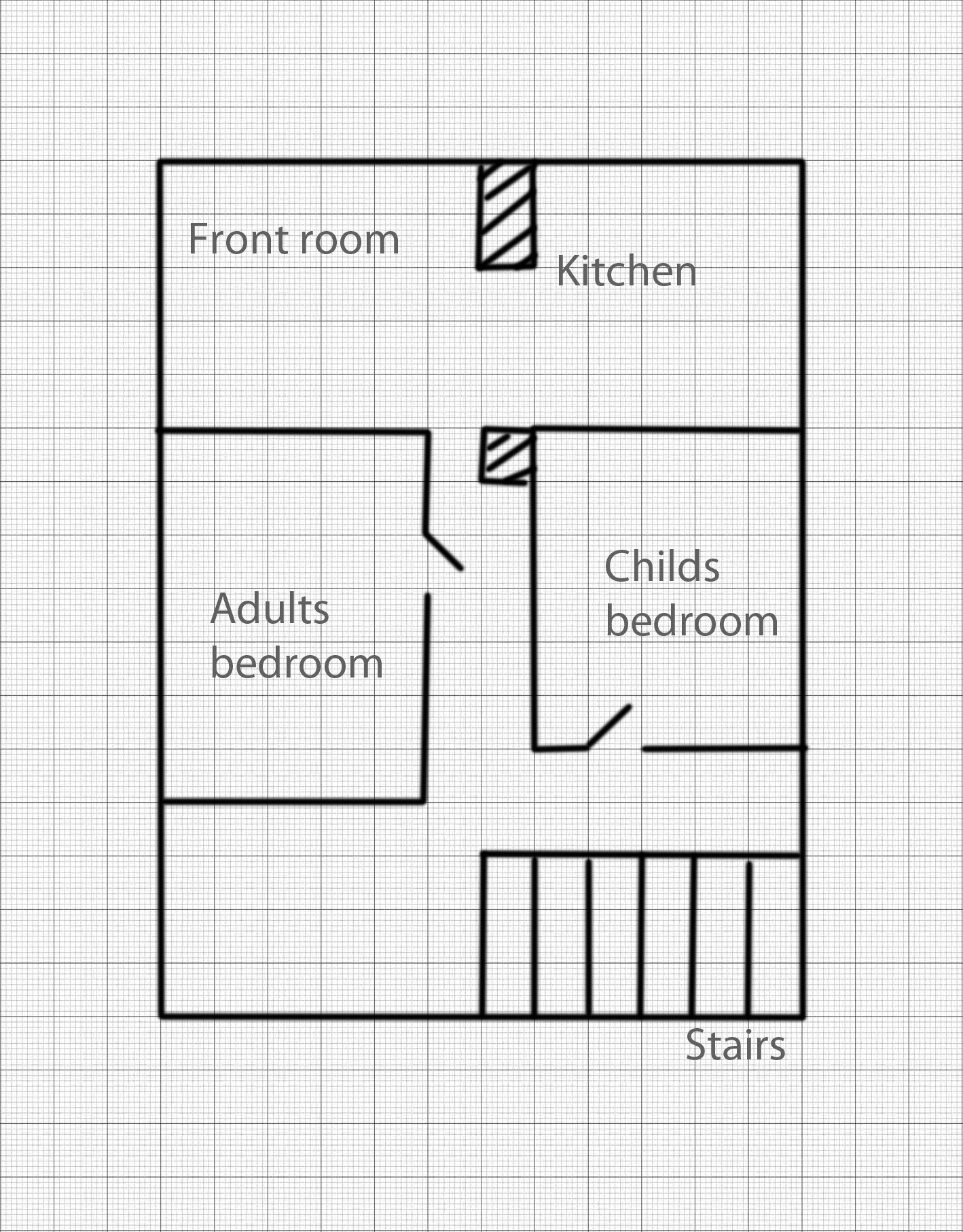 Graphic Paper House Design
