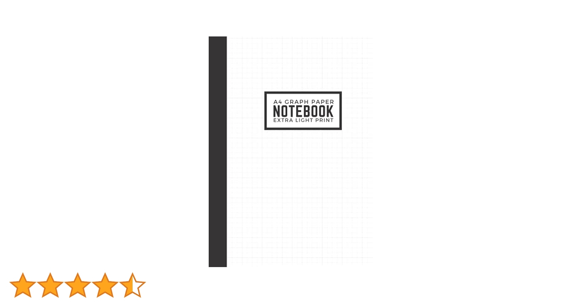 Light Print A4 Graph Paper Notebook 1 4 Squares 4 Squares Per Inch A4 Black 8 3 X 11 7 Notebook Thin Light Gray Lines Math Science Charts Needlepoint Pixel Art 