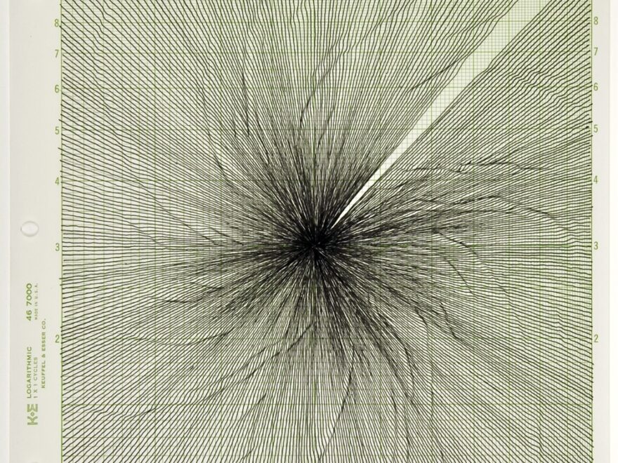 Linn Meyers Graph Paper Drawings