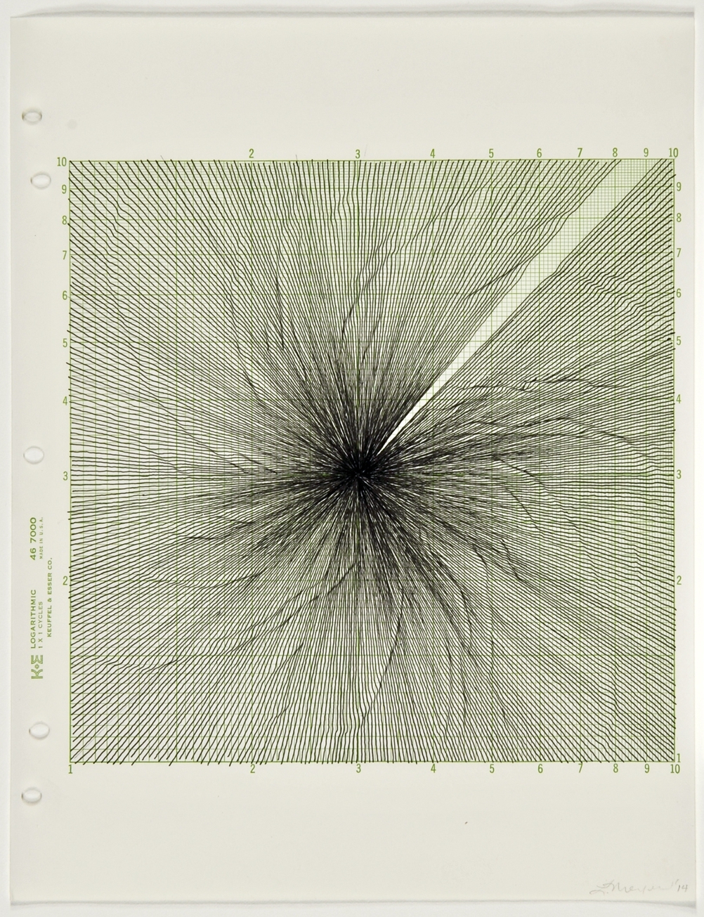 Linn Meyers Graph Paper Drawings